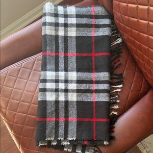 Express Black and White Plaid scarf